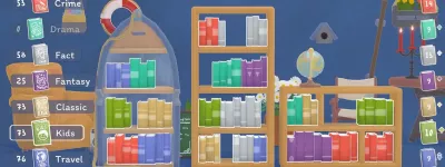 tiny bookshop  